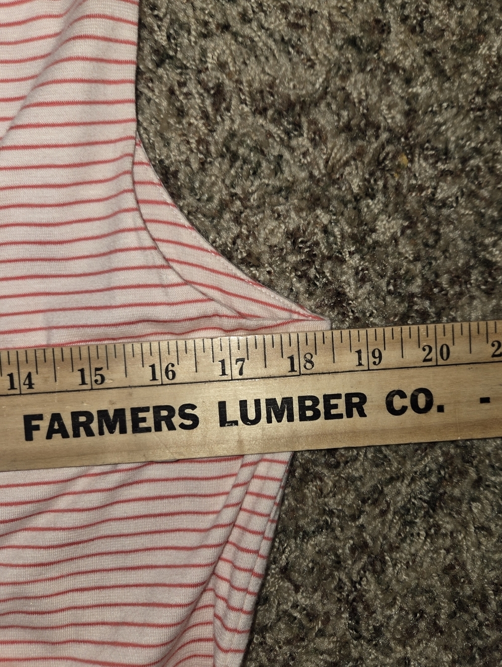 Toad & Co Dress Cue Wrap Organic Cotton Women XL Red Ivory Striped Coastal NWT - Picture 8 of 9